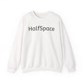 Minimal Streetwear Sweatshirt | HalfSpace Studio Logo | Unisex Football Style | Clean Urban Sweatshirt