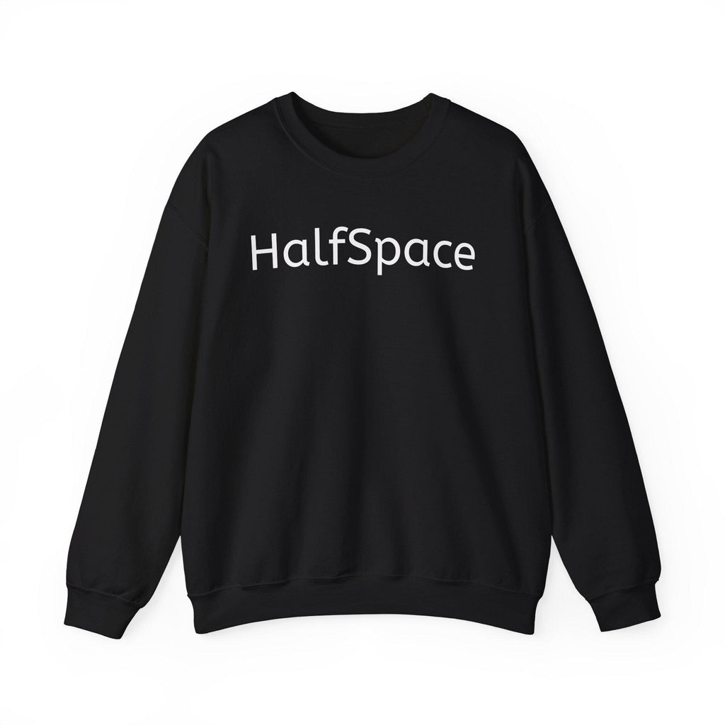 Minimal Streetwear Sweatshirt | HalfSpace Studio Logo | Unisex Football Style | Clean Urban Sweatshirt