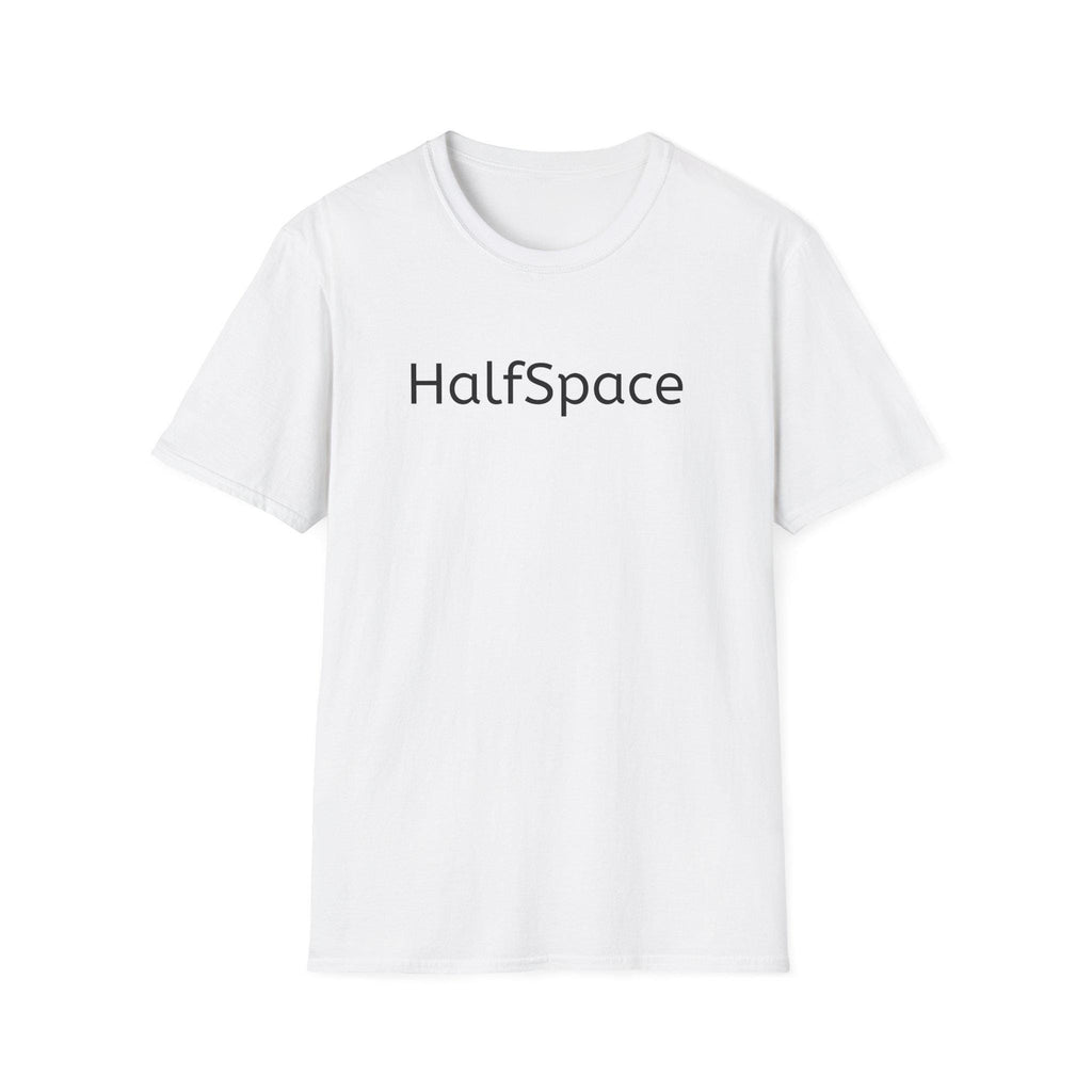 HalfSpace Logo T-Shirt | Minimalist Brand Graphic Tee | Soft Cotton Streetwear