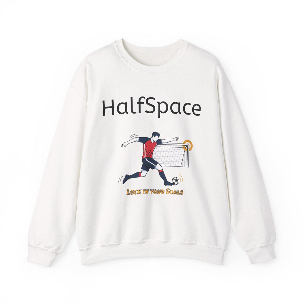 HalfSpace Soccer Player Lock In Your Goals Sweatshirt | Soccer Graphic Crewneck