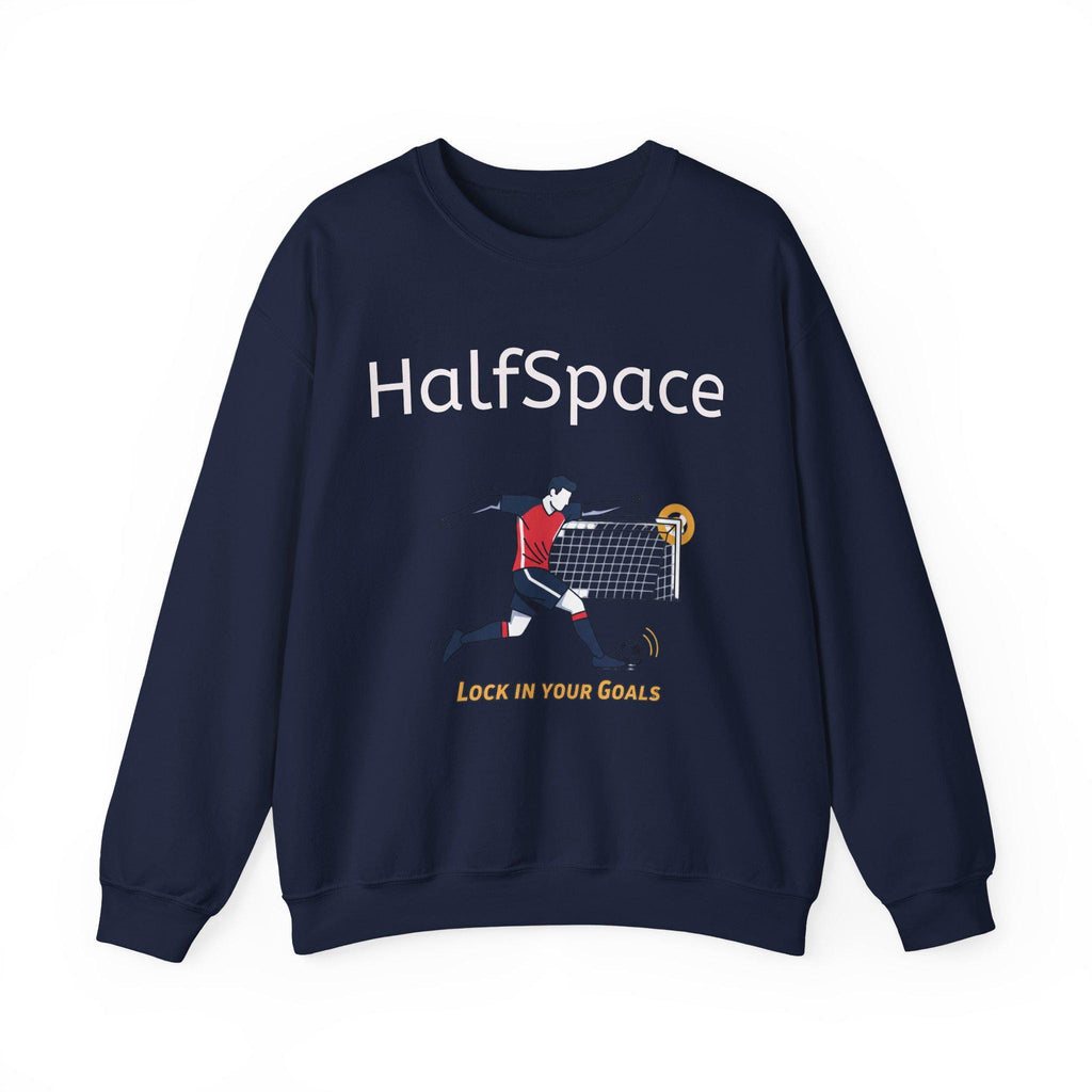 HalfSpace Soccer Player Lock In Your Goals Sweatshirt | Soccer Graphic Crewneck