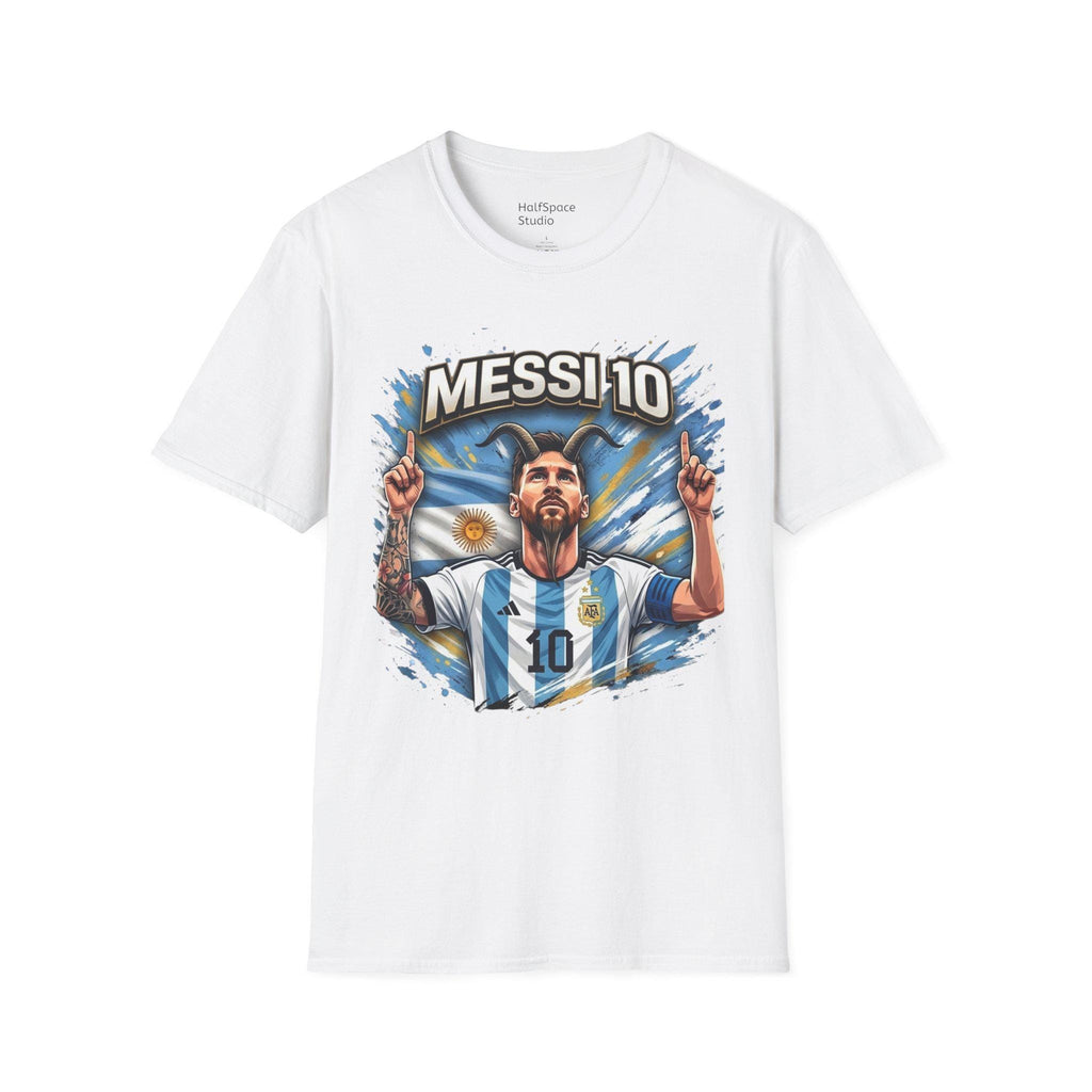 Messi 10 Portrait shirt | Soccer/Football Legend Lionel Messi Tee