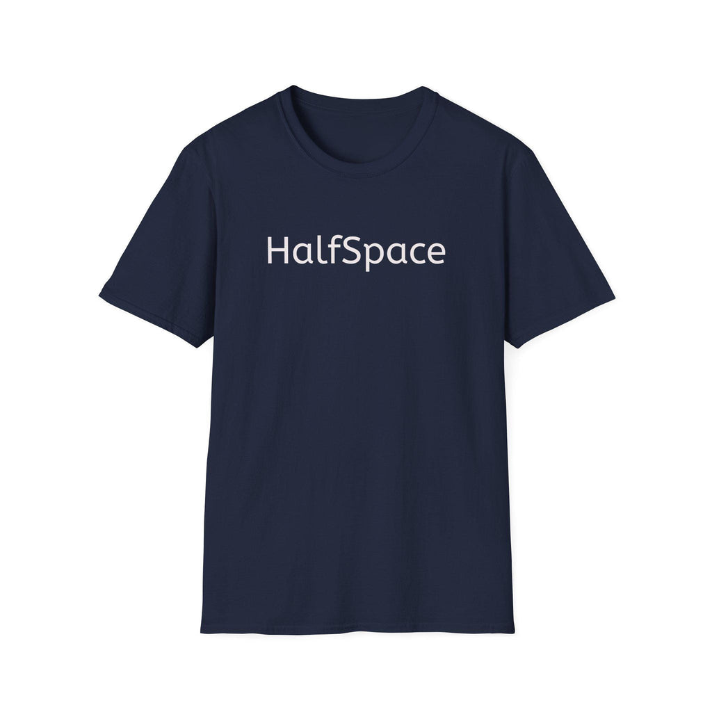 HalfSpace Logo T-Shirt | Minimalist Brand Graphic Tee | Soft Cotton Streetwear