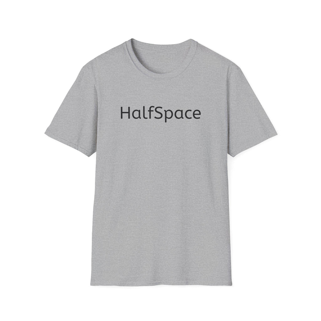 HalfSpace Logo T-Shirt | Minimalist Brand Graphic Tee | Soft Cotton Streetwear