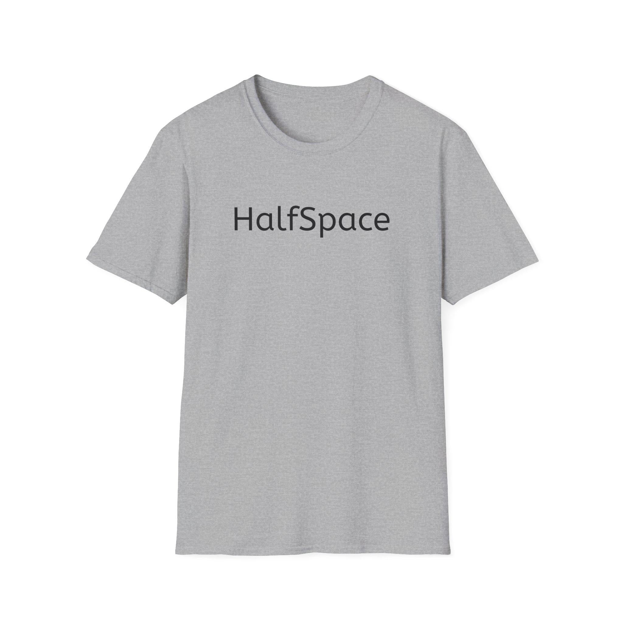 HalfSpace Logo T-Shirt | Minimalist Brand Graphic Tee | Soft Cotton Streetwear