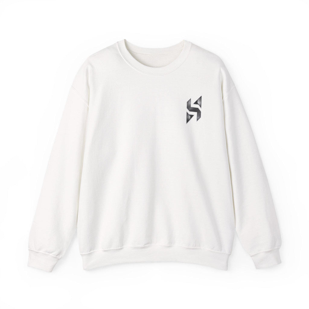 Abstract Geometric Logo Sweatshirt | Minimal Chest Emblem | Streetwear | HalfSpace Studio Branding