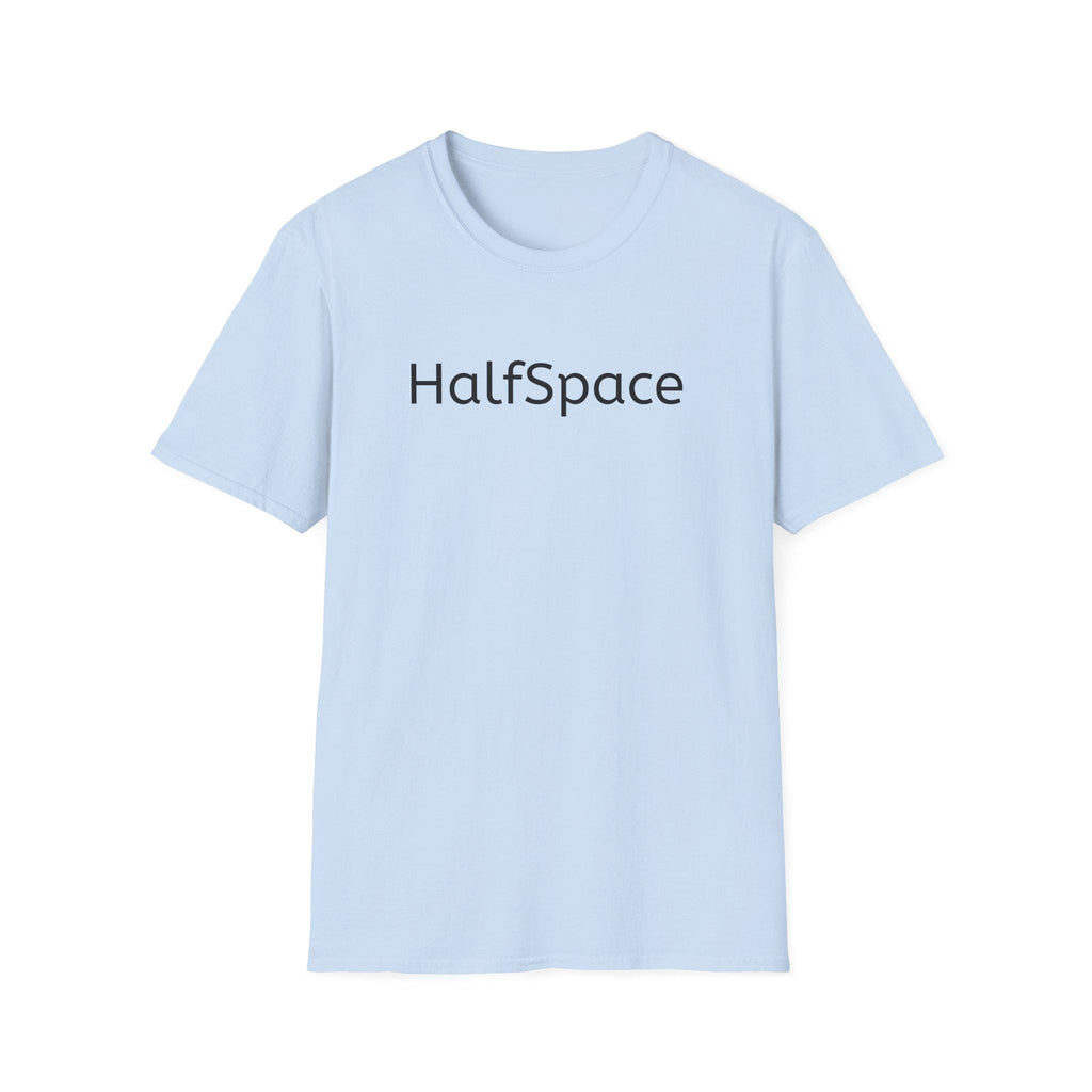 HalfSpace Logo T-Shirt | Minimalist Brand Graphic Tee | Soft Cotton Streetwear