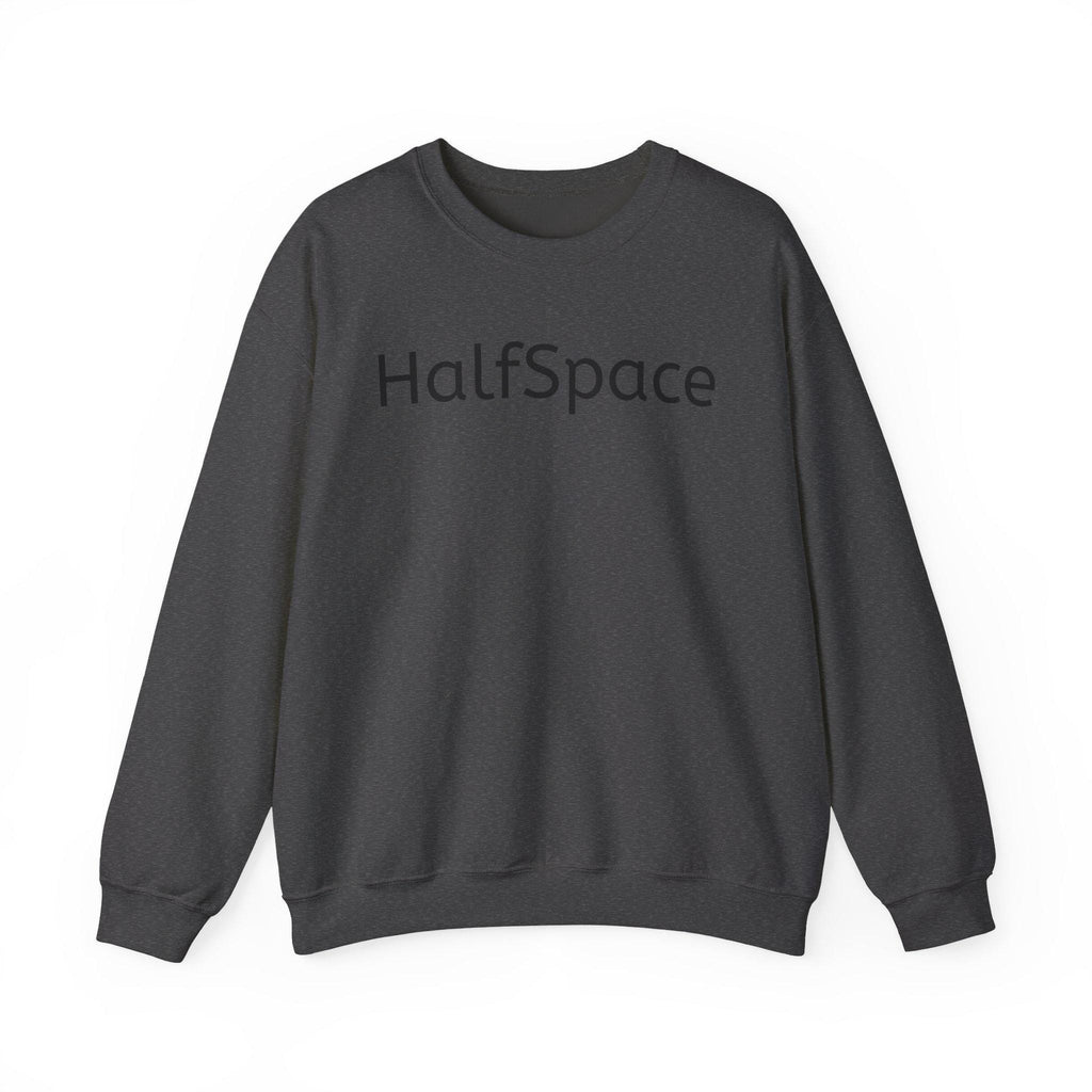 Minimal Streetwear Sweatshirt | HalfSpace Studio Logo | Unisex Football Style | Clean Urban Sweatshirt