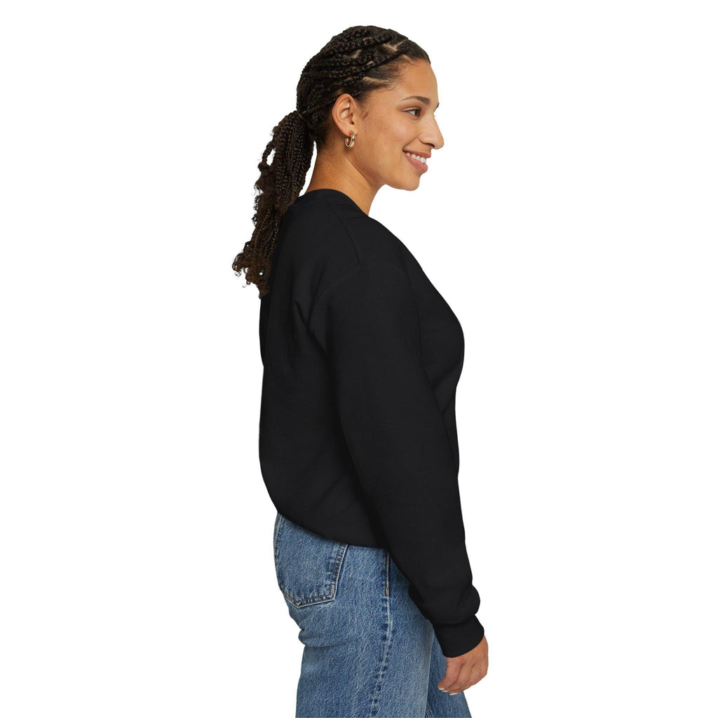 Silhouette Portal Walk, Sweatshirt | Lone Figure, Night Sky, Glowing Circle xFootball-HalfSpace Studio.