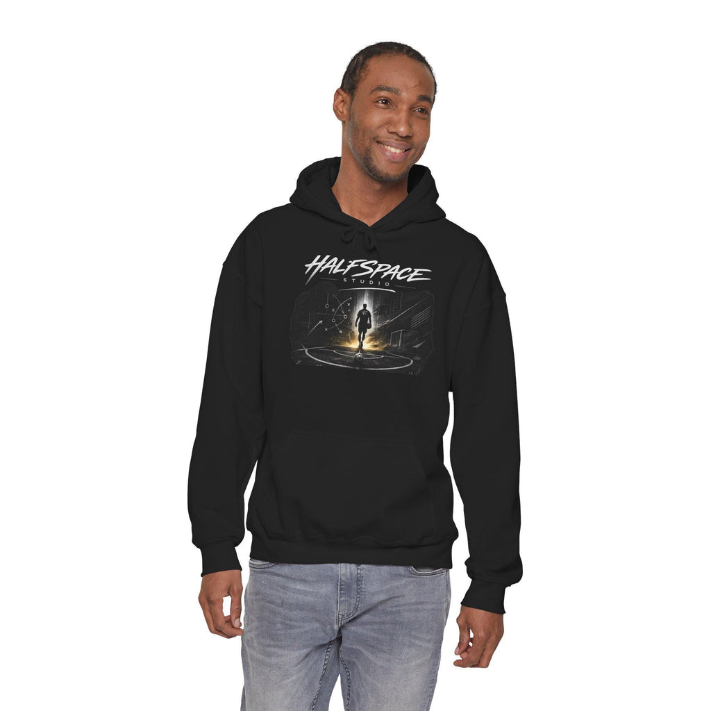 Unisex Heavy Blend™ Hooded Sweatshirt Sci Fi HalfSpace Studio.