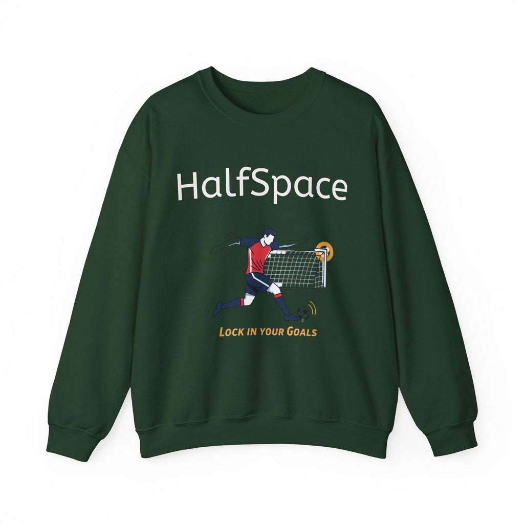 HalfSpace Soccer Player Lock In Your Goals Sweatshirt | Soccer Graphic Crewneck