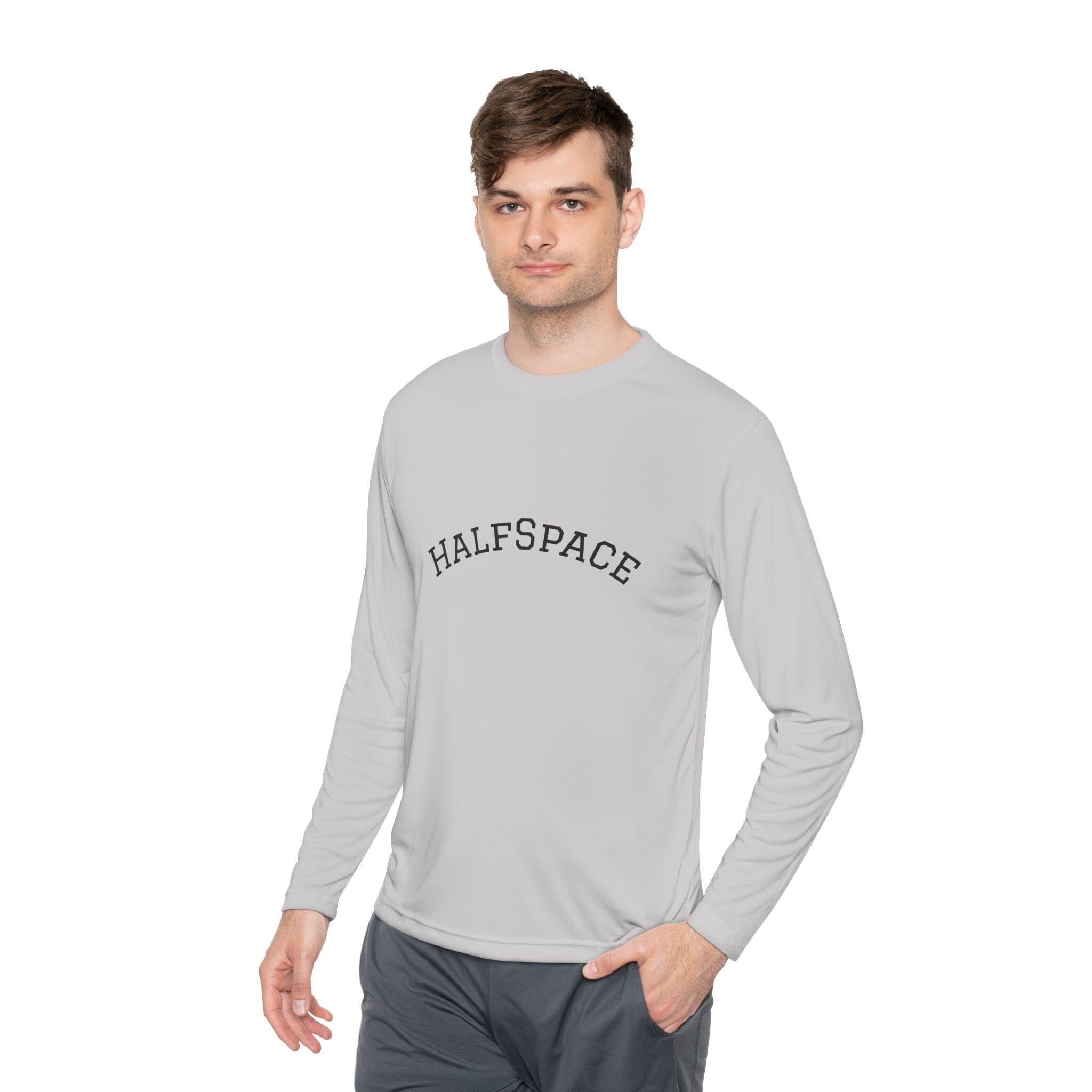 Halfspace Soccer Player Graphic Long Sleeve Tee | Score in Your Goals