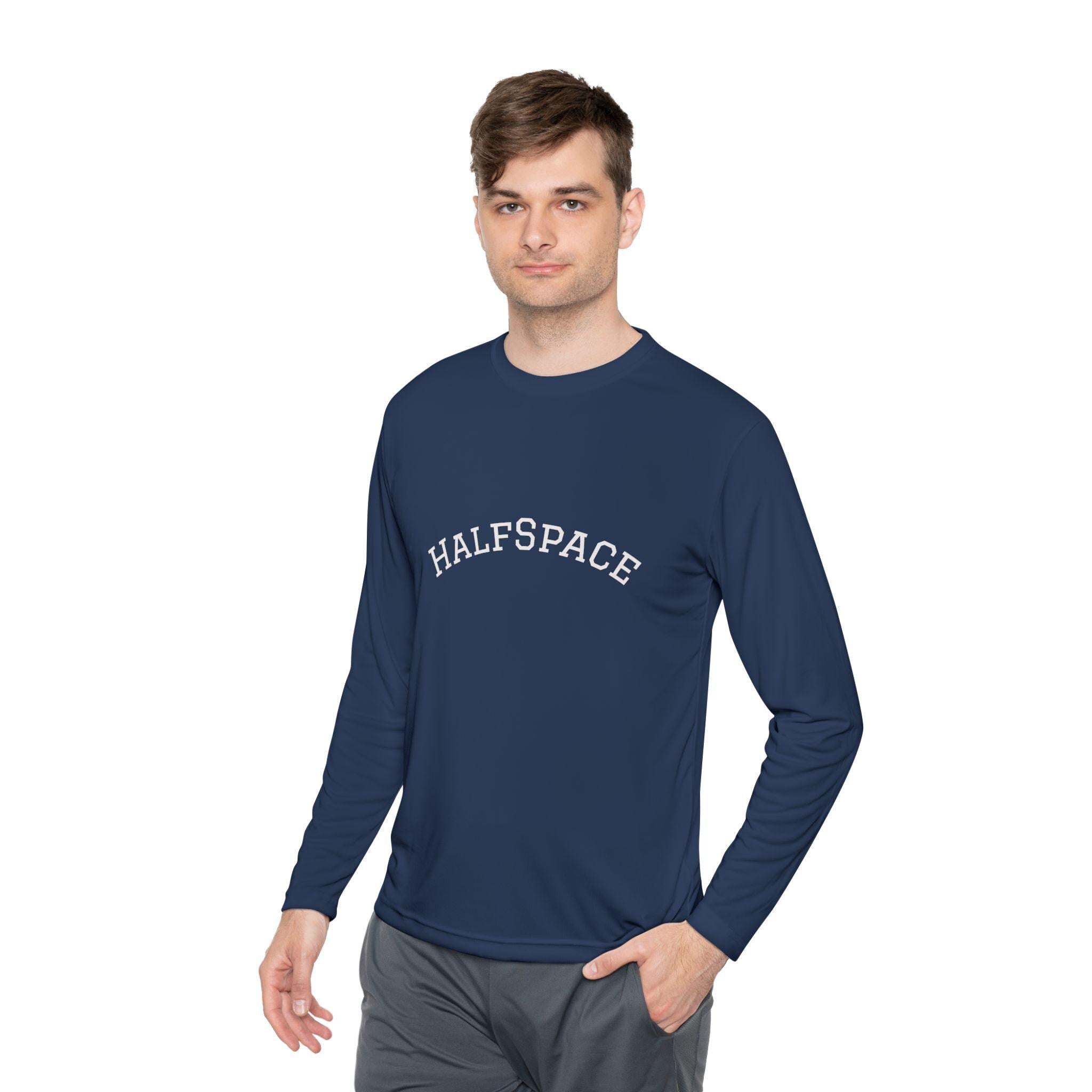 Halfspace Soccer Player Graphic Long Sleeve Tee | Score in Your Goals