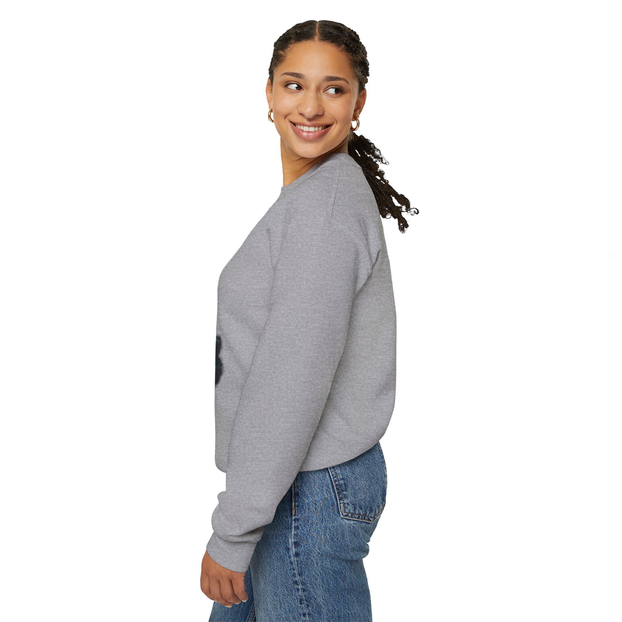 Galactic Soccer Ball Crewneck Sweatshirt | Space Football Graphic