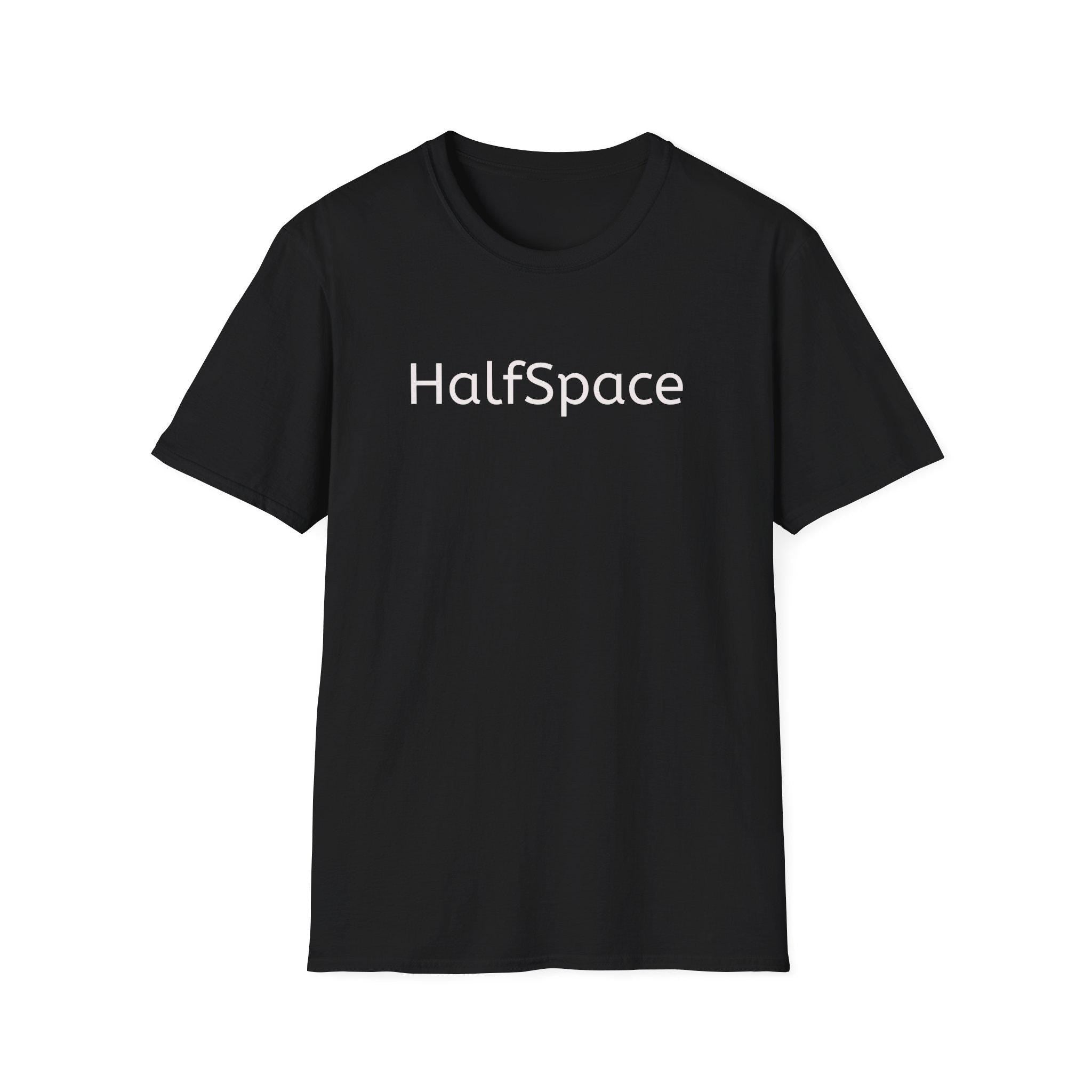 HalfSpace Logo T-Shirt | Minimalist Brand Graphic Tee | Soft Cotton Streetwear