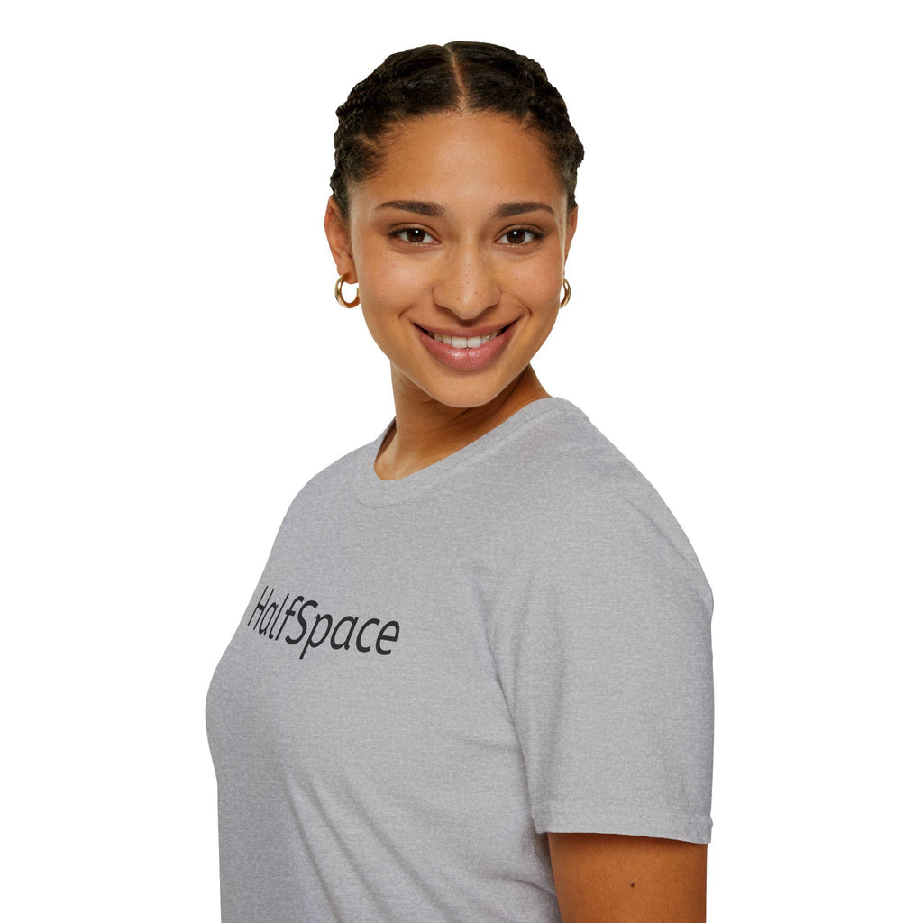 HalfSpace Logo T-Shirt | Minimalist Brand Graphic Tee | Soft Cotton Streetwear