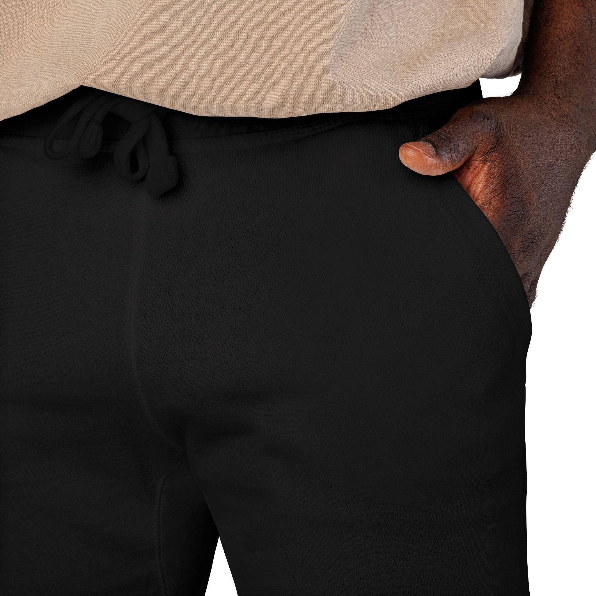 Embroidered Joggers Sweatpants | Navy Fleece Athletic Lounge Pants | Streetwear | Trouser | HalfSpace Branding