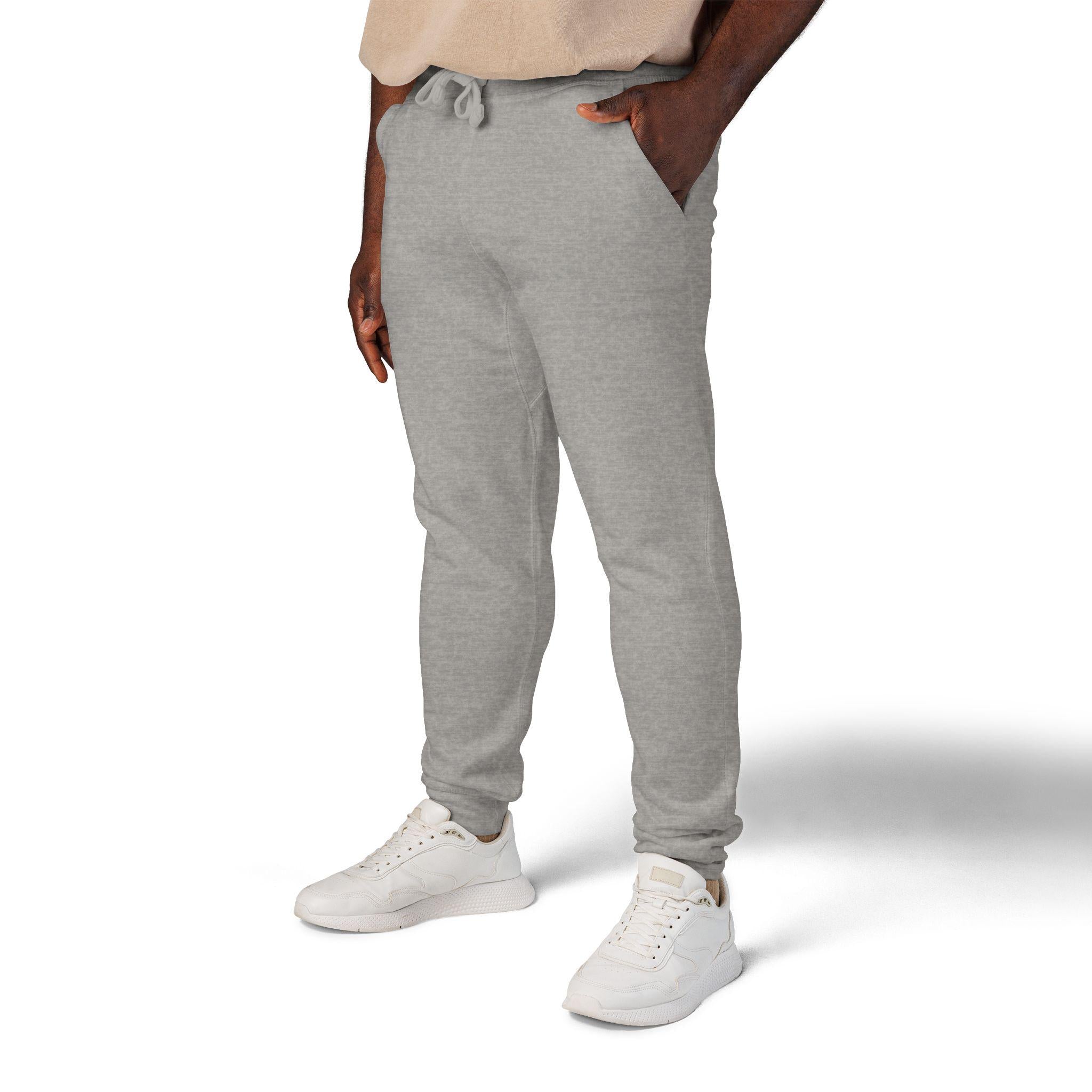 Minimal Embroidered Joggers sweatpants | Custom Monogram, Pocket Detail | Sweatpants | Streetwear | Trouser |HalfSpace Branding