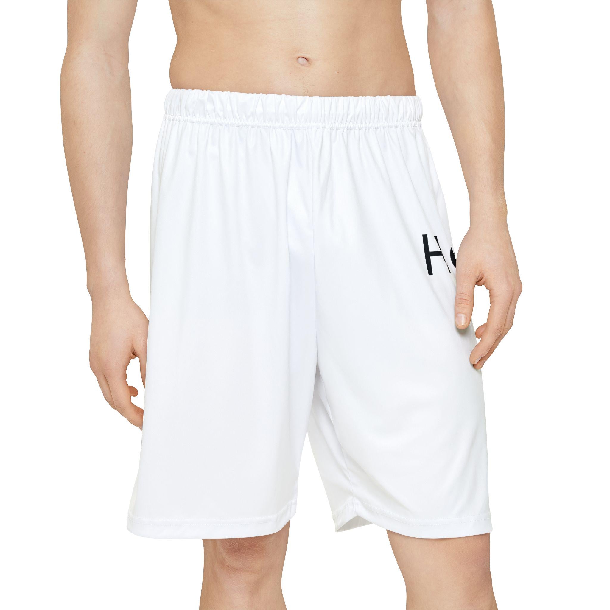 Athletic Shorts | Lightweight Polyester, Elastic Waistband, HalfSpace Branding