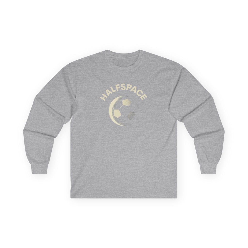 Vintage Soccer Graphic Long Sleeve Tee | Faded Football Shirt
