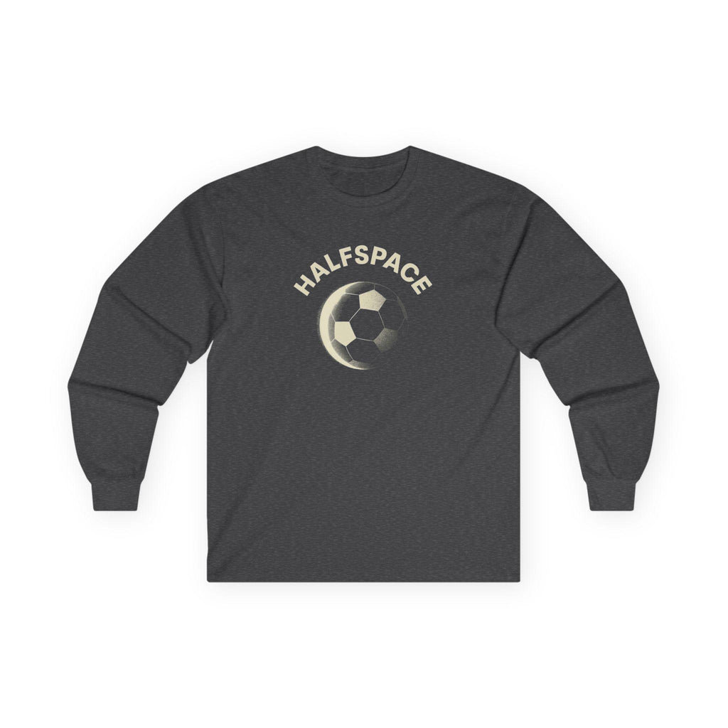 Vintage Soccer Graphic Long Sleeve Tee | Faded Football Shirt