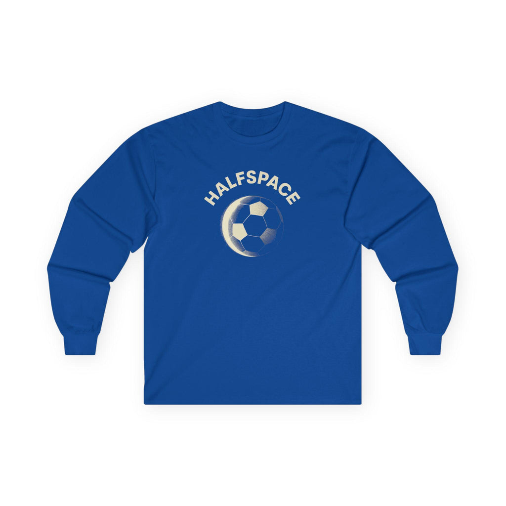 Vintage Soccer Graphic Long Sleeve Tee | Faded Football Shirt