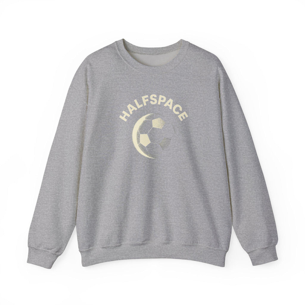 Soccer Moon Embroidered Crewneck Sweatshirt | Vintage Athletic Style