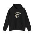 Soccer Moon Graphic Hoodie | Soccer Ball Crescent Design