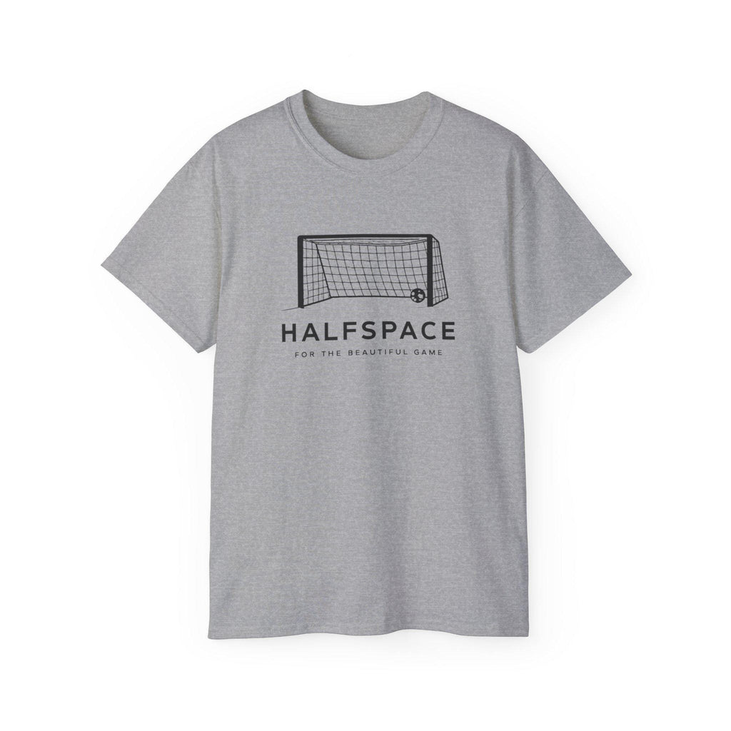 Halfspace Soccer Goal T-Shirt | Minimal Soccer Net Design