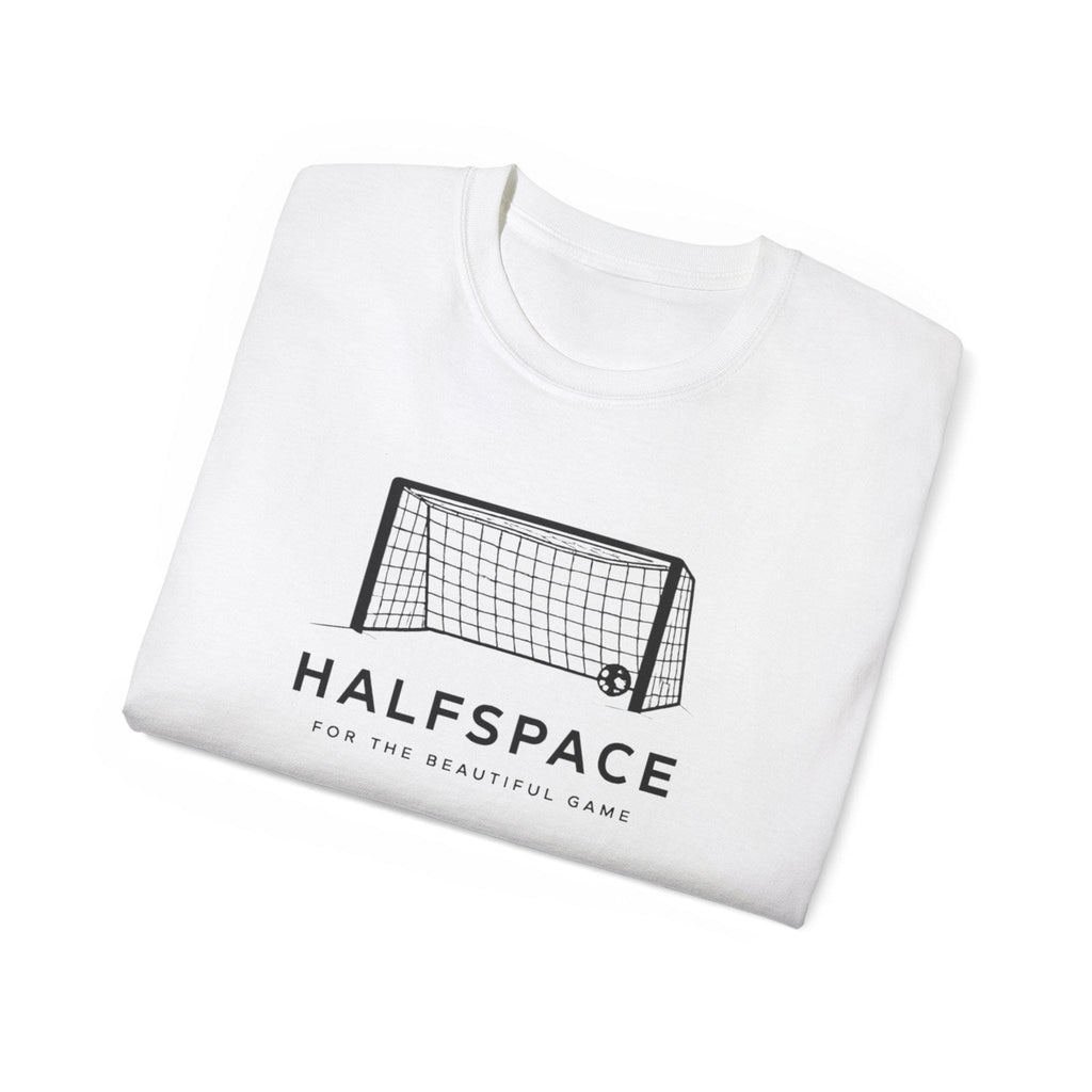 Halfspace Soccer Goal T-Shirt | Minimal Soccer Net Design