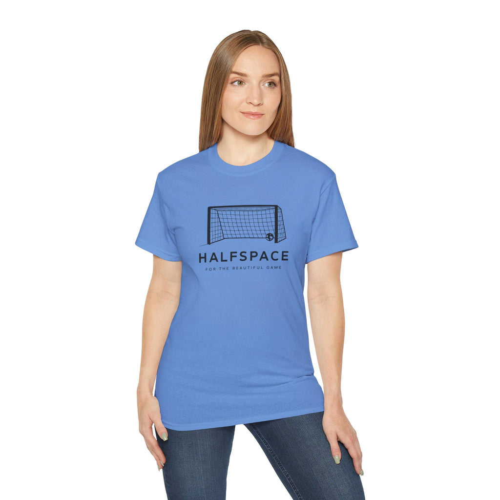 Halfspace Soccer Goal T-Shirt | Minimal Soccer Net Design