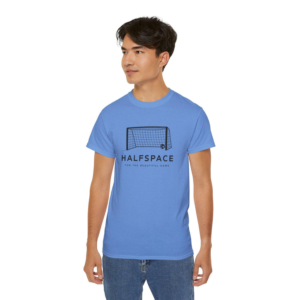 Halfspace Soccer Goal T-Shirt | Minimal Soccer Net Design