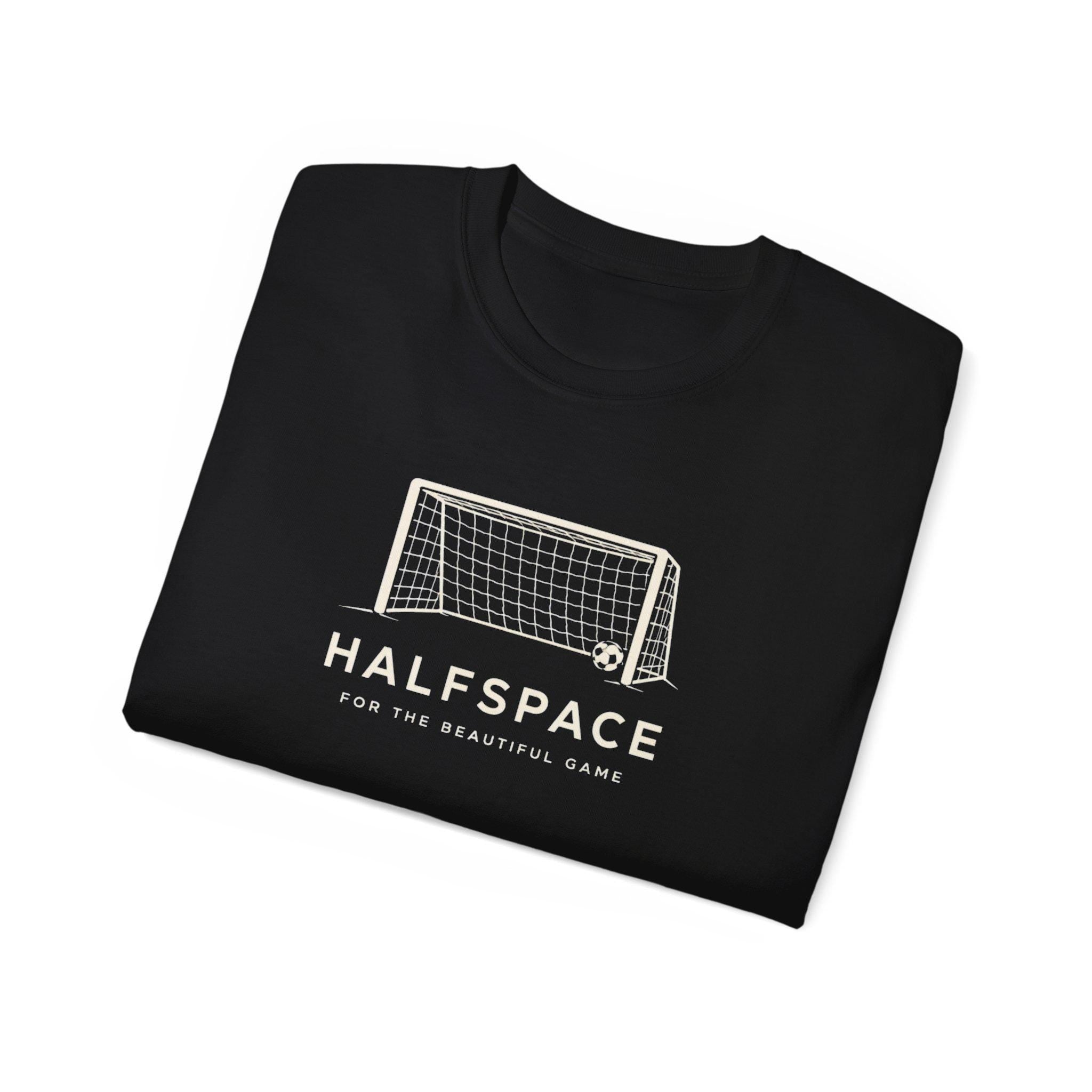 Halfspace Soccer Goal Tee | Minimalist Football Net Design