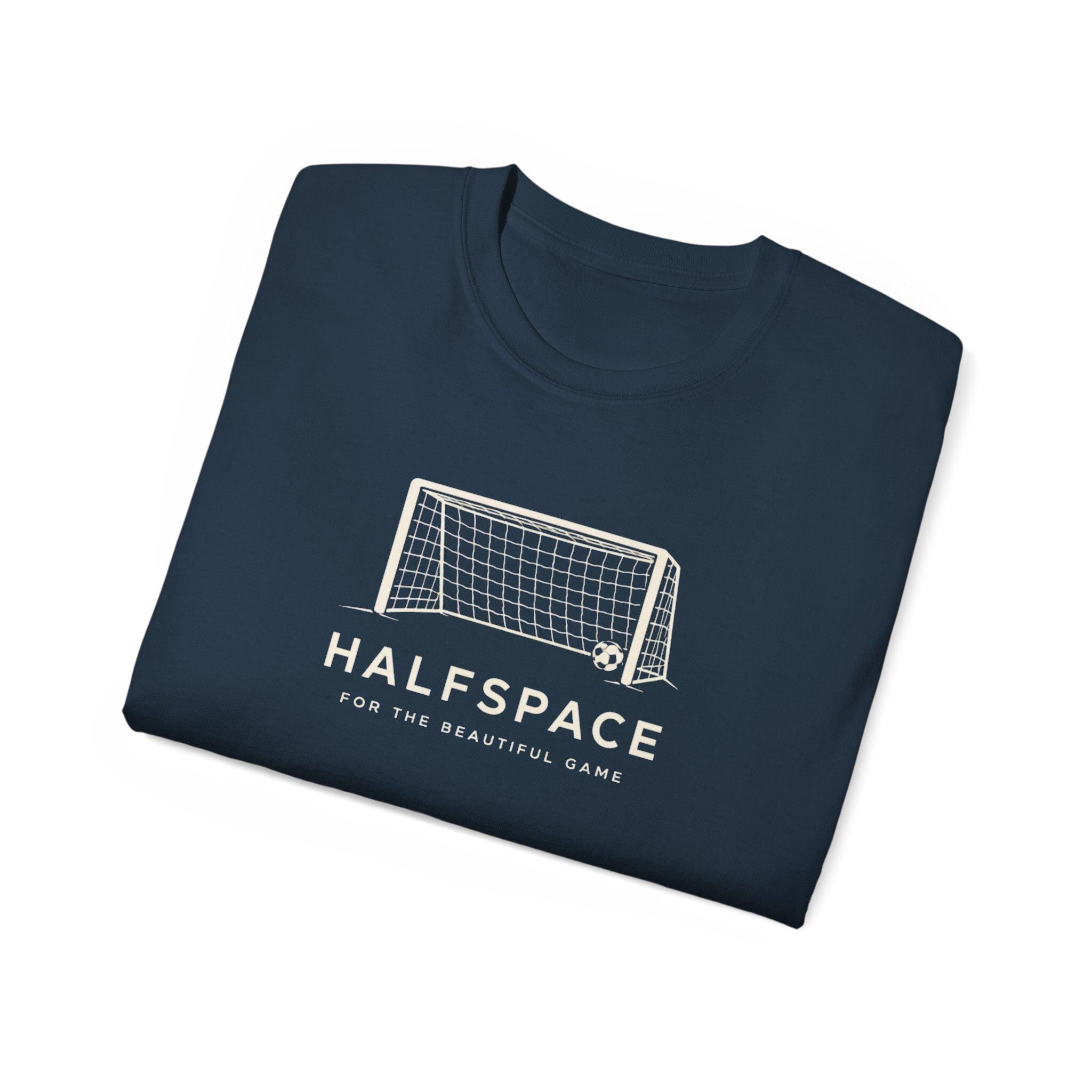 Halfspace Soccer Goal Tee | Minimalist Football Net Design