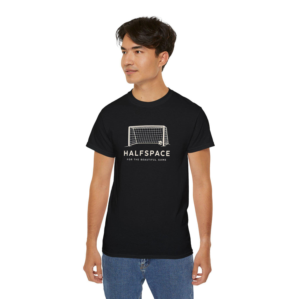 Halfspace Soccer Goal Tee | Minimalist Football Net Design