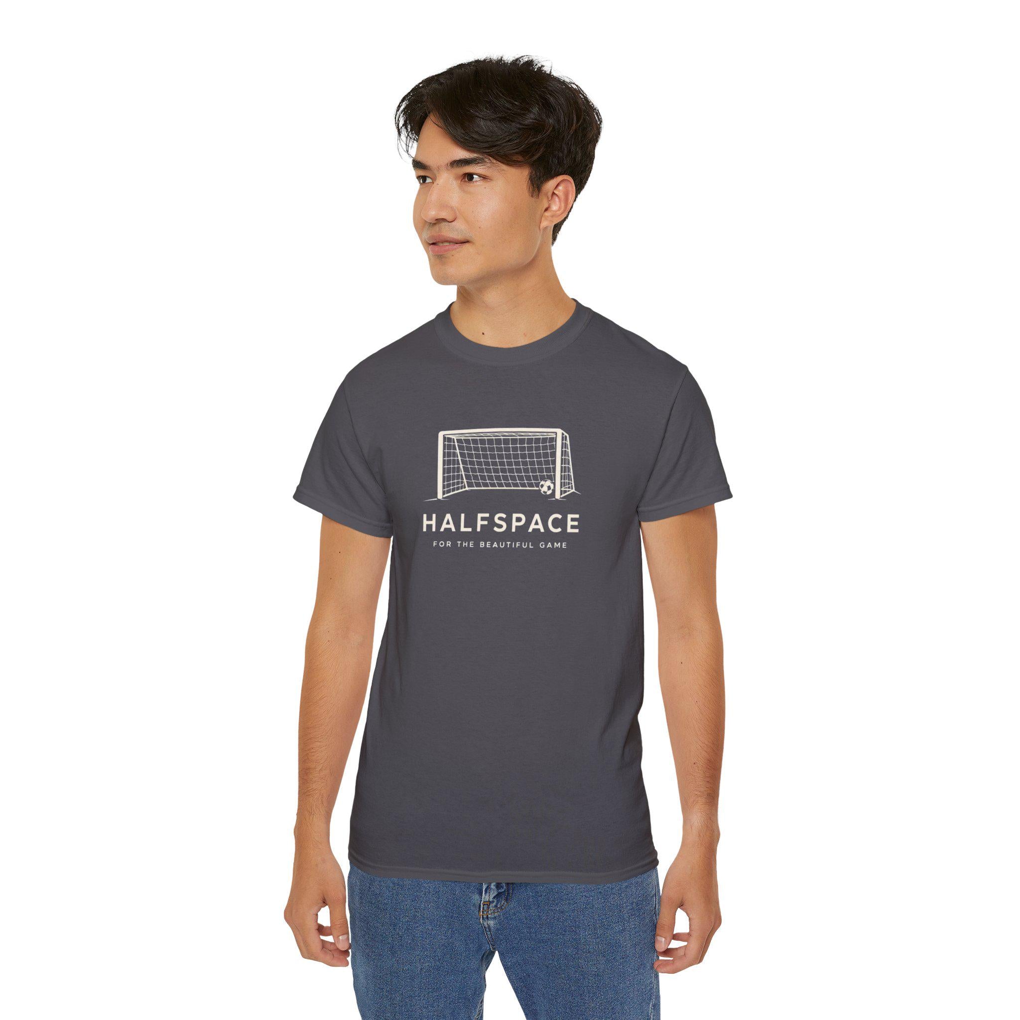 Halfspace Soccer Goal Tee | Minimalist Football Net Design