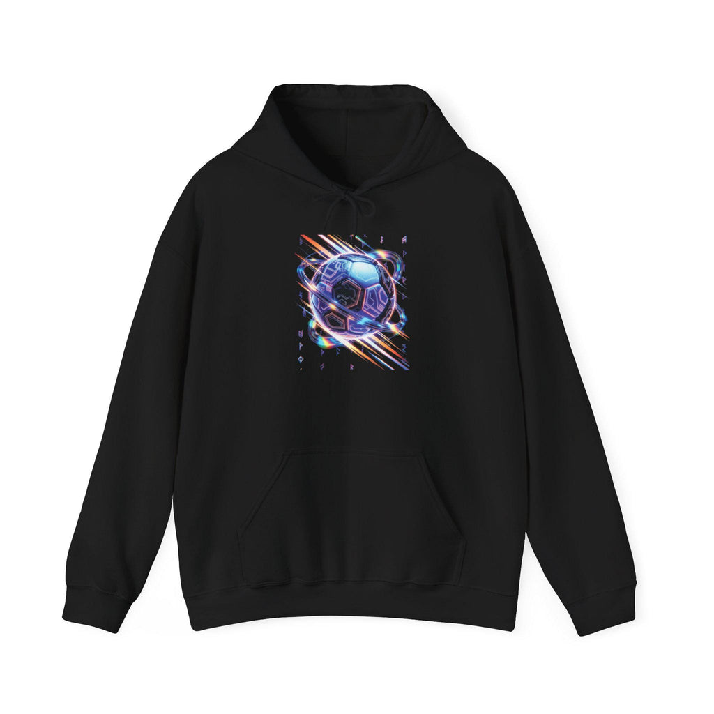 Galaxy Soccer Ball Hoodie | Space Sport Graphic Hoodie