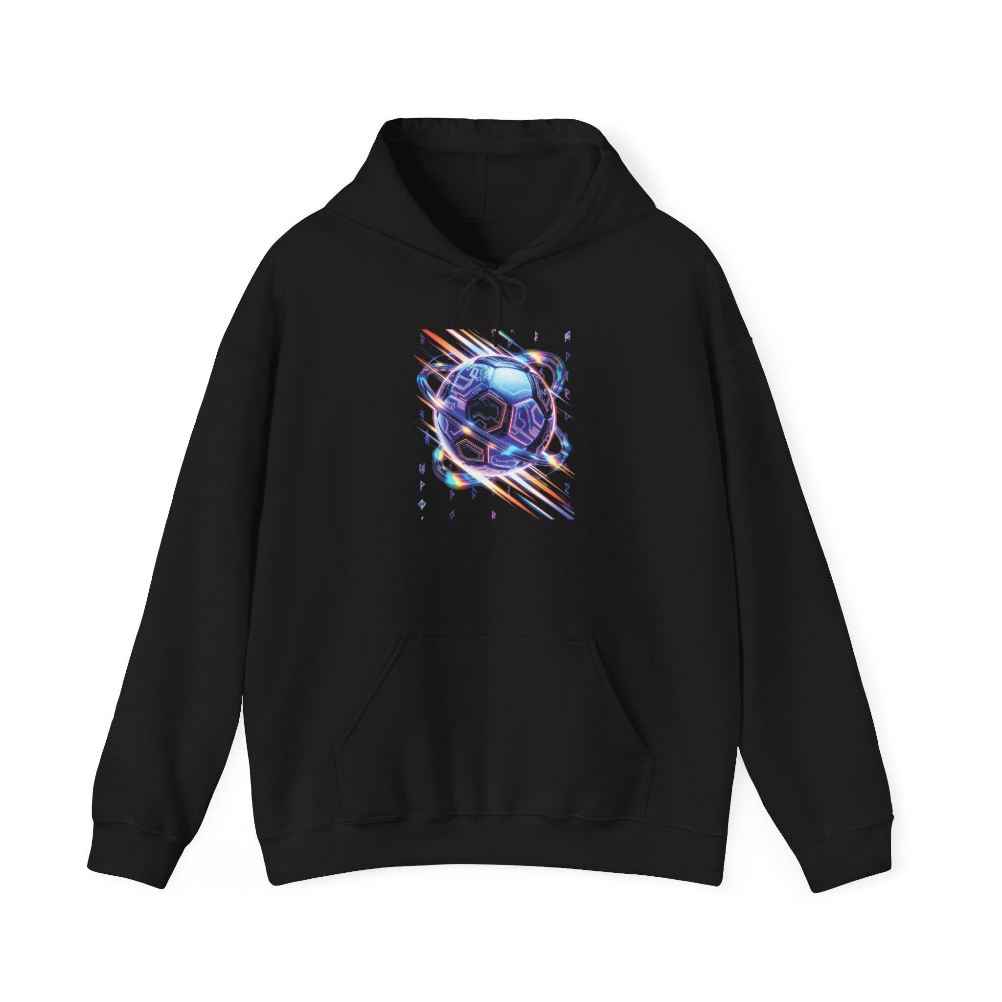 Galaxy Soccer Ball Hoodie | Space Sport Graphic Hoodie
