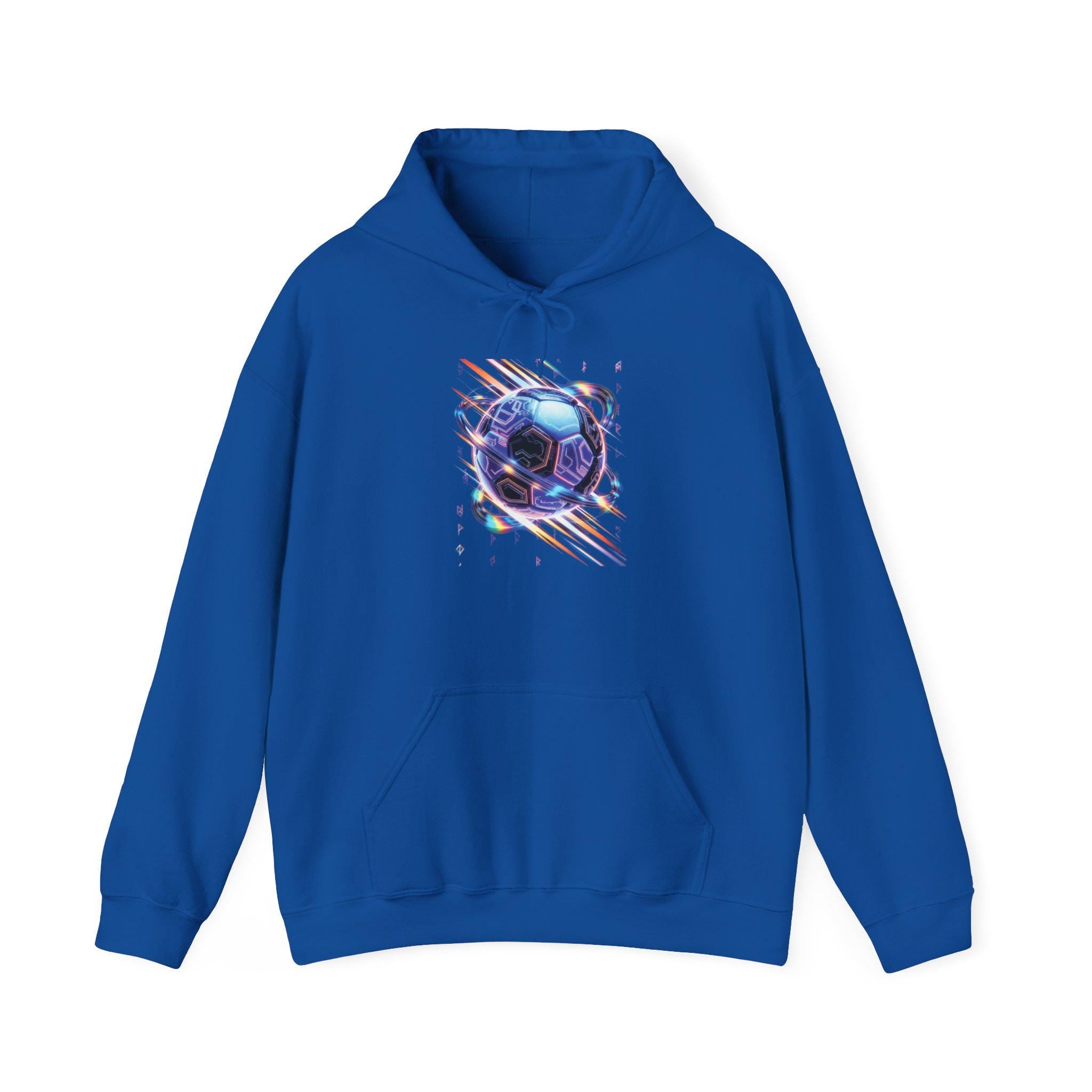 Galaxy Soccer Ball Hoodie | Space Sport Graphic Hoodie