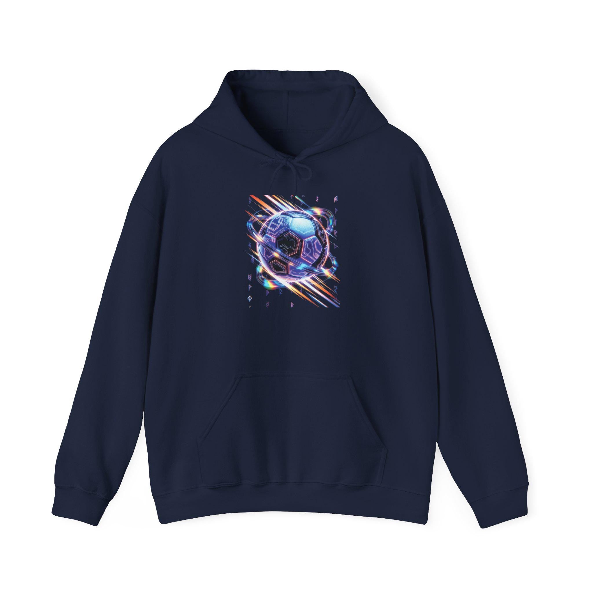 Galaxy Soccer Ball Hoodie | Space Sport Graphic Hoodie