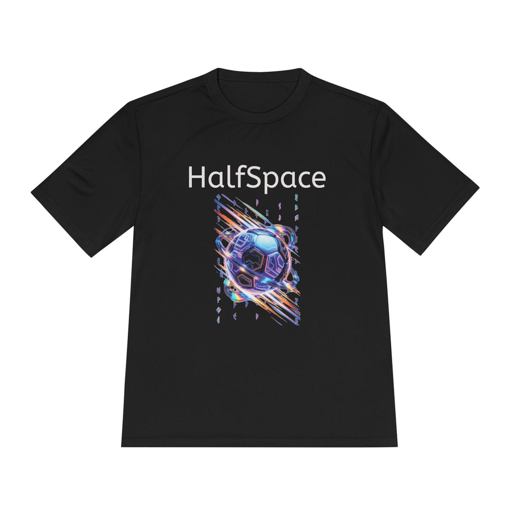 HalfSpace cosmic soccer ball shirt | Space graphic tee