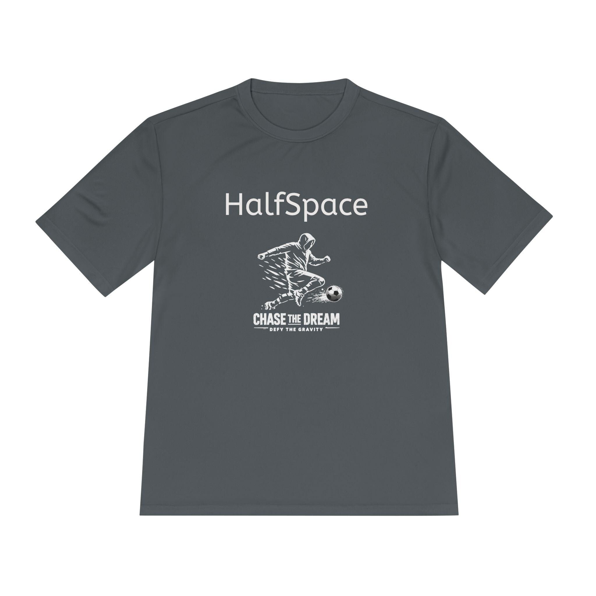 HalfSpace Soccer T-Shirt | Chase the Dream Graphic Print, Athletic Wear
