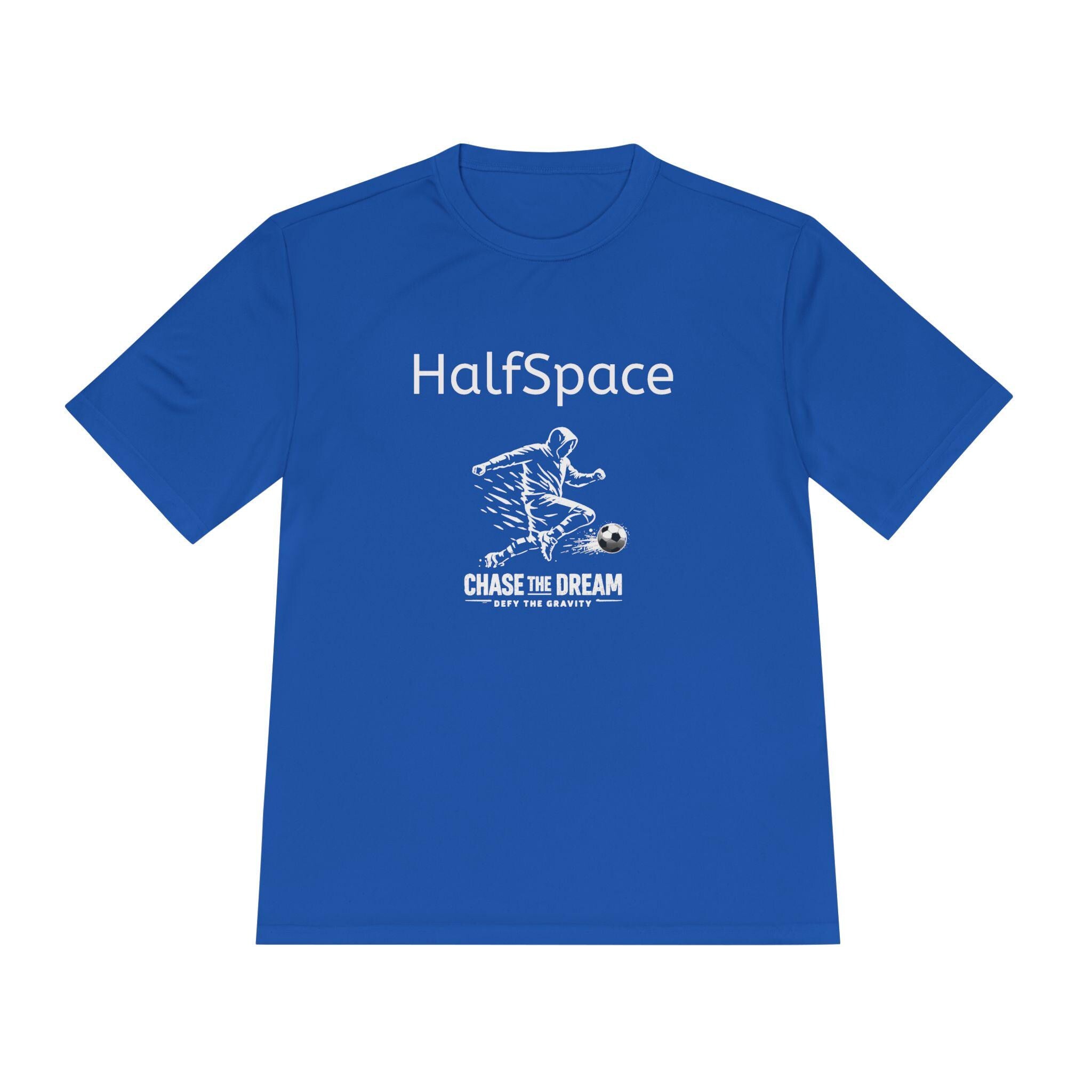 HalfSpace Soccer T-Shirt | Chase the Dream Graphic Print, Athletic Wear