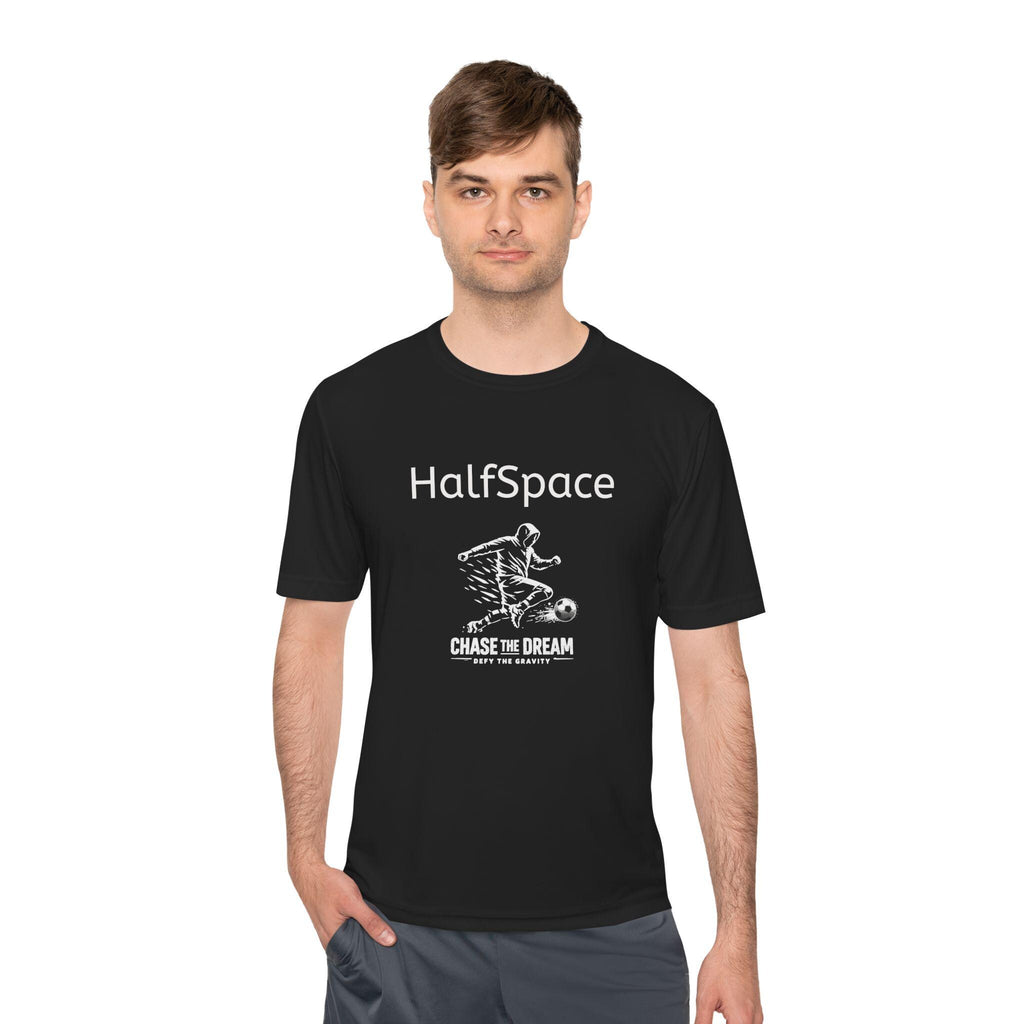 HalfSpace Soccer T-Shirt | Chase the Dream Graphic Print, Athletic Wear