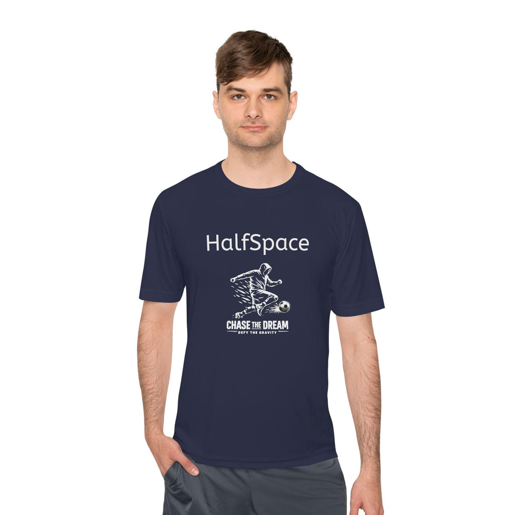 HalfSpace Soccer T-Shirt | Chase the Dream Graphic Print, Athletic Wear