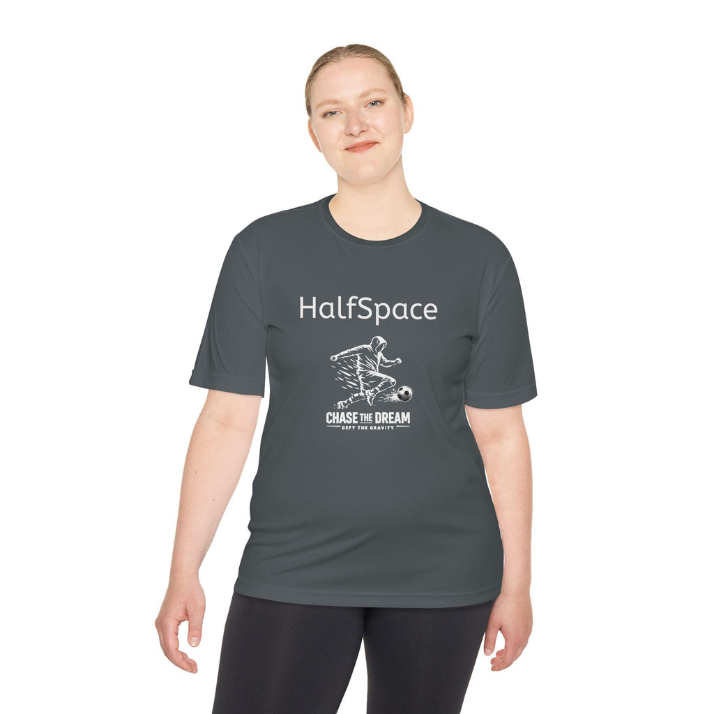 HalfSpace Soccer T-Shirt | Chase the Dream Graphic Print, Athletic Wear