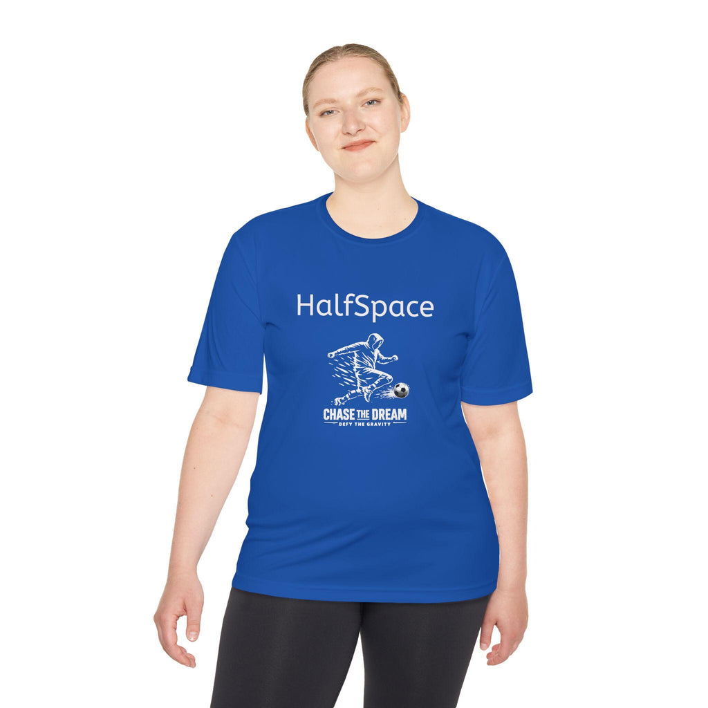 HalfSpace Soccer T-Shirt | Chase the Dream Graphic Print, Athletic Wear