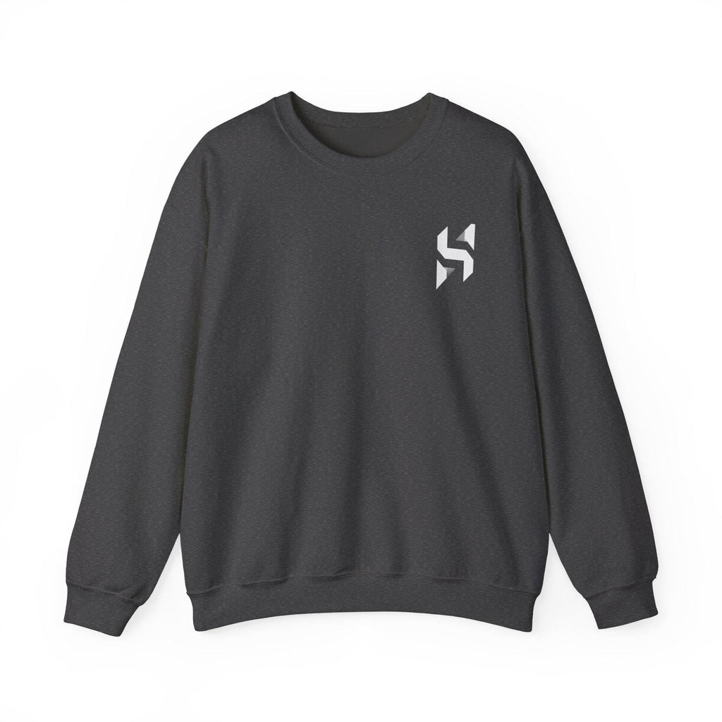 Abstract Geometric Logo Sweatshirt | Minimal Chest Emblem | Streetwear | HalfSpace Studio Branding