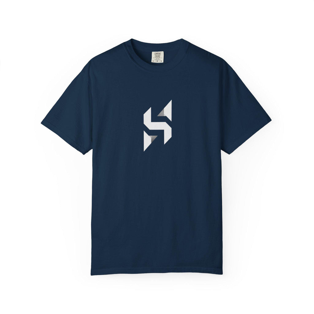 Geometric Monogram T-Shirt | Minimal Abstract Graphic Tee | Streetwear