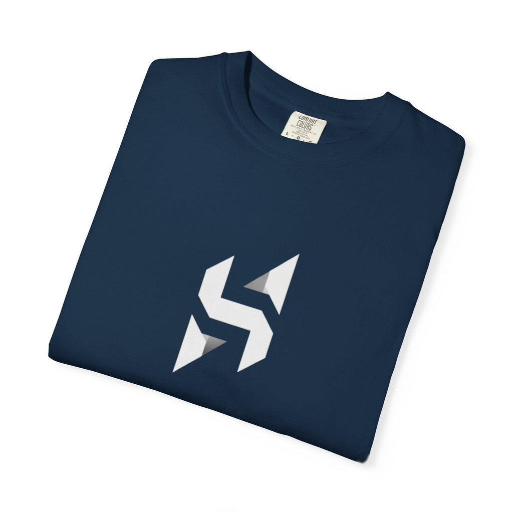 Geometric Monogram T-Shirt | Minimal Abstract Graphic Tee | Streetwear